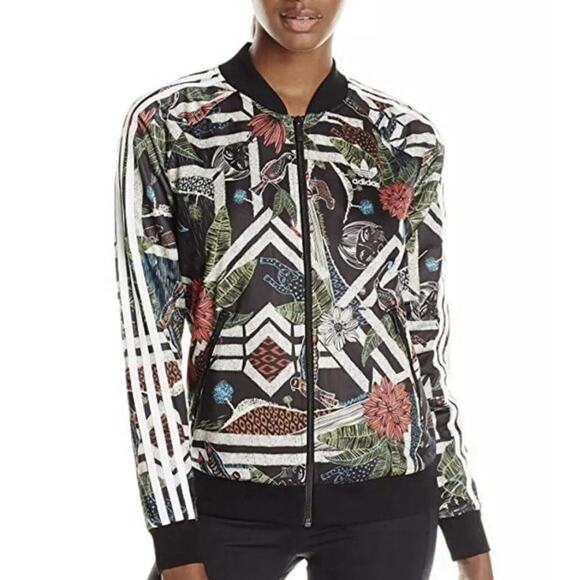 Adidas Original Xilofloresta Track Jacket Sz-SM Brazil Farm Tropical Rita Jungle - Picture 1 of 7